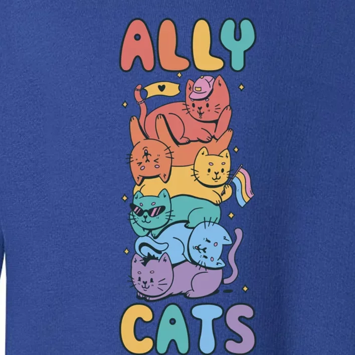 Ally Cat Gift Toddler Sweatshirt