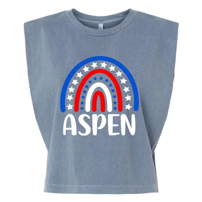 Aspen Colorado Great Gift I Love Aspen Colorado Usa Funny Gift Garment-Dyed Women's Muscle Tee