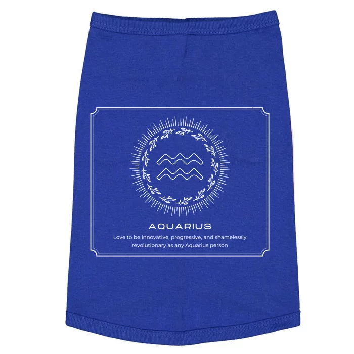 Aquarius Character Gift Doggie Tank