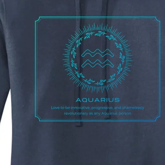 Aquarius Character Gift Women's Pullover Hoodie