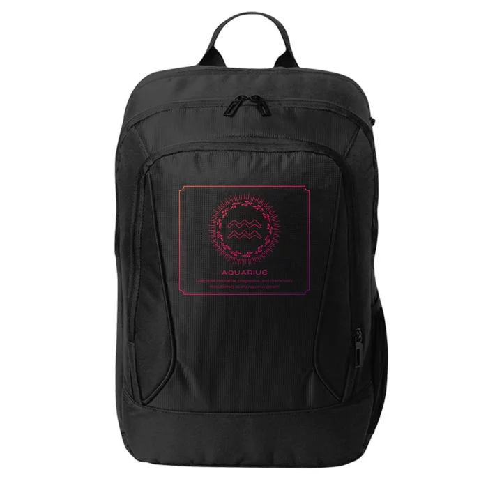 Aquarius Character Gift City Backpack