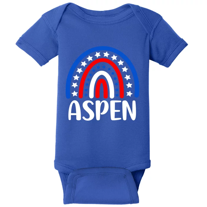 Aspen Colorado Gift I Love Aspen Colorado Usa Gift Baby Bodysuit