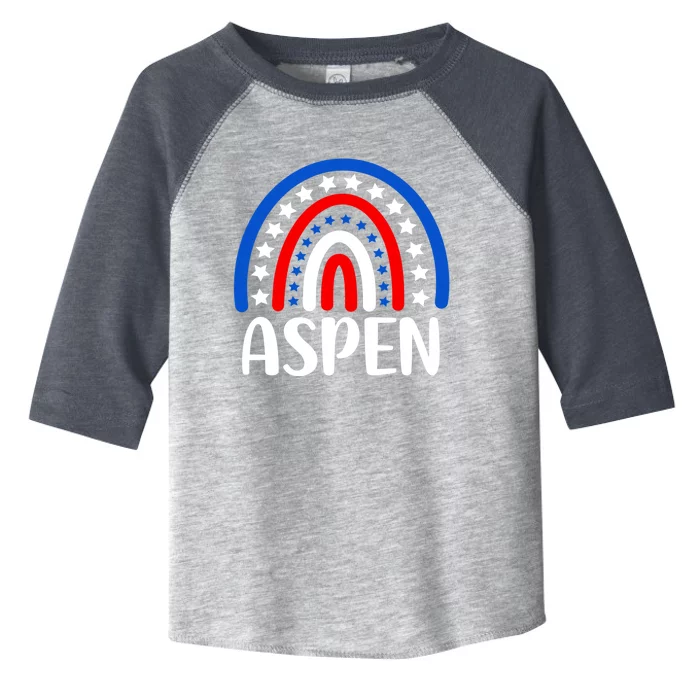 Aspen Colorado Gift I Love Aspen Colorado Usa Gift Toddler Fine Jersey T-Shirt