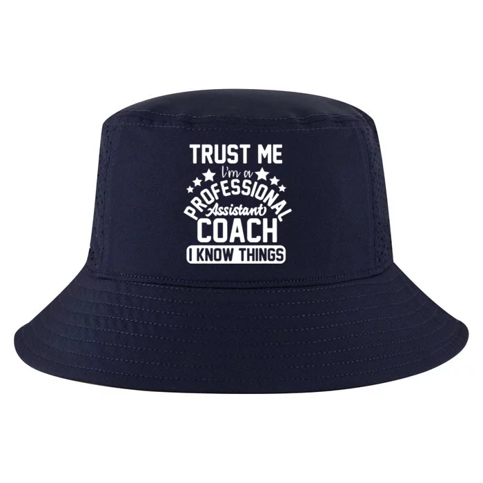 Assistant Coach Gift Idea Professional Coaches Cool Comfort Performance Bucket Hat