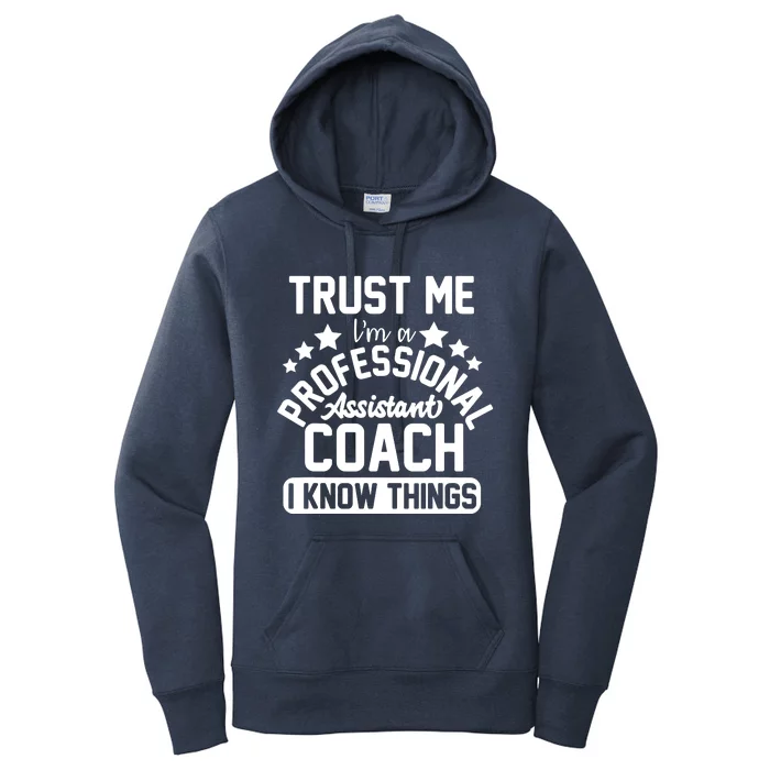 Assistant Coach Gift Idea Professional Coaches Women's Pullover Hoodie