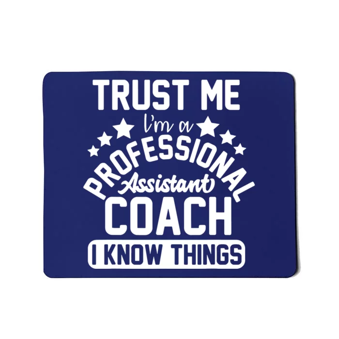 Assistant Coach Gift Idea Professional Coaches Mousepad