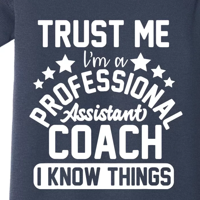 Assistant Coach Gift Idea Professional Coaches Baby Bodysuit