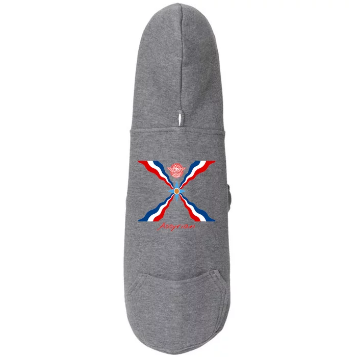 Assyria Cool Gift Assyrian Flag Cool Gift Assyrians Lamassu Gift Doggie 3-End Fleece Hoodie