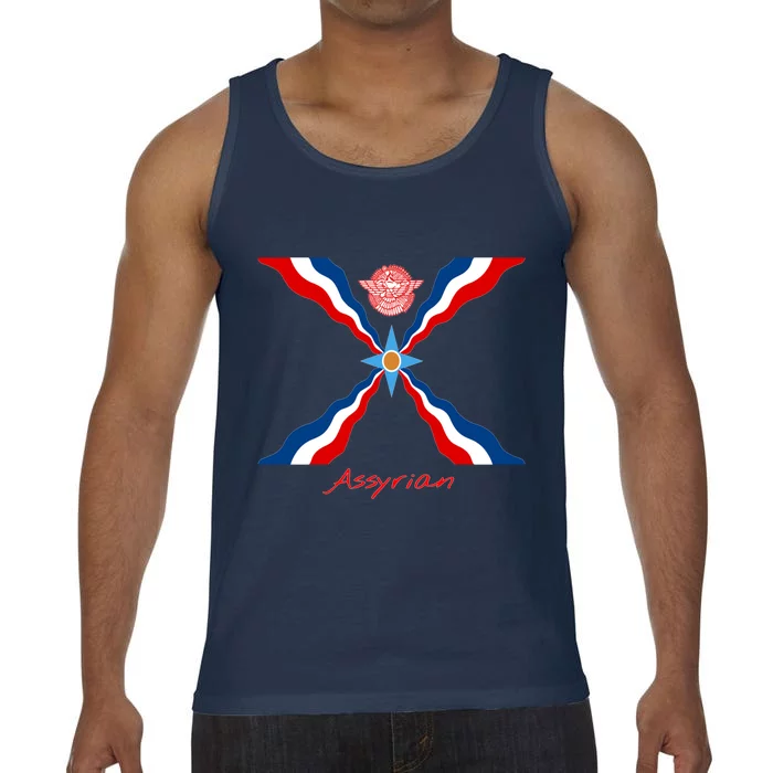 Assyria Cool Gift Assyrian Flag Cool Gift Assyrians Lamassu Gift Comfort Colors® Tank Top