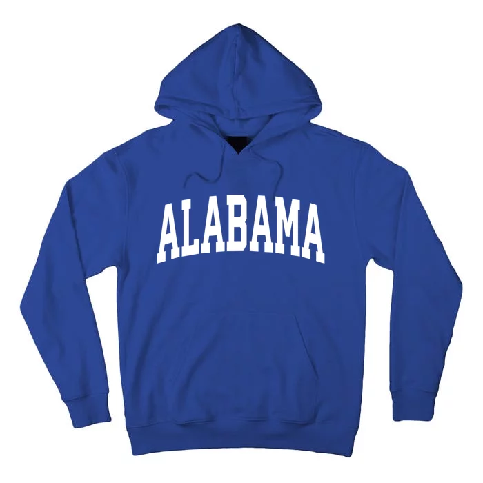 Alabama Crewneck Gift Sports College Style State Usa Tall Hoodie