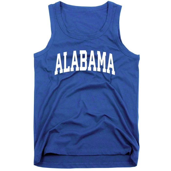 Alabama Crewneck Gift Sports College Style State Usa Tank Top