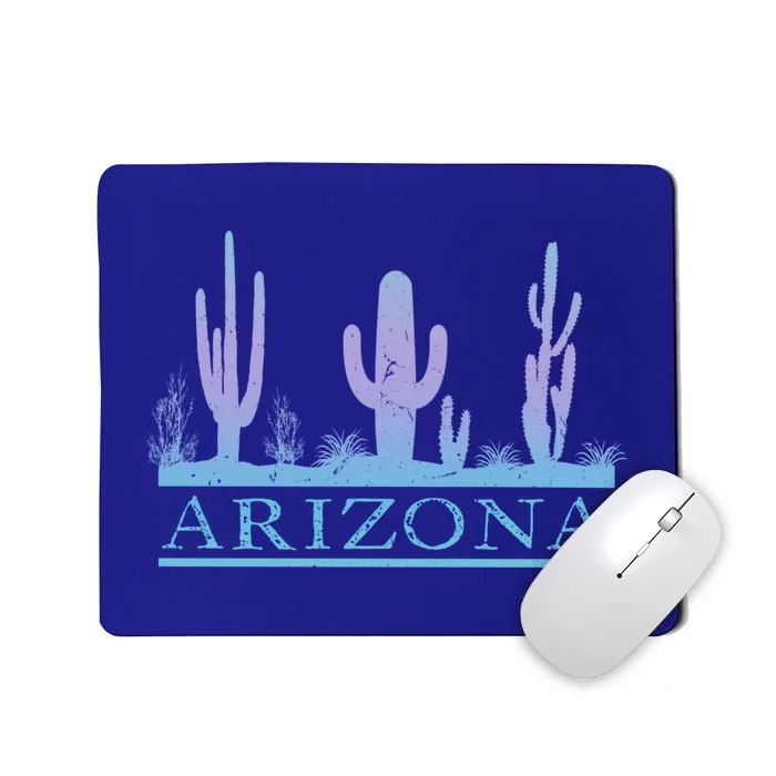 Arizona Cactus Garden Design Az Weathered Souvenir Cute Gift Mousepad