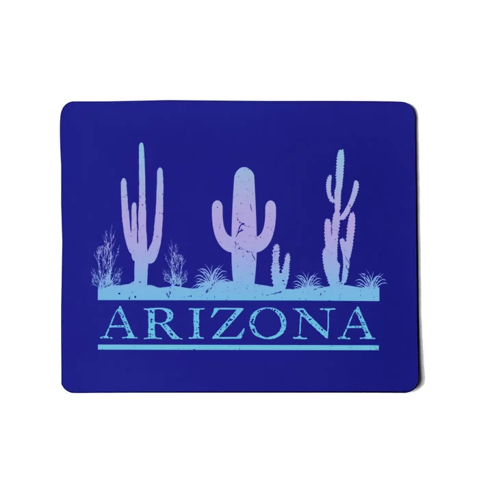 Arizona Cactus Garden Design Az Weathered Souvenir Cute Gift Mousepad