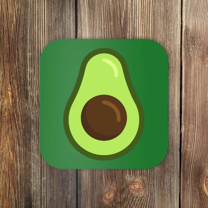 Avocado Costume Halloween Vegan Gift Coaster