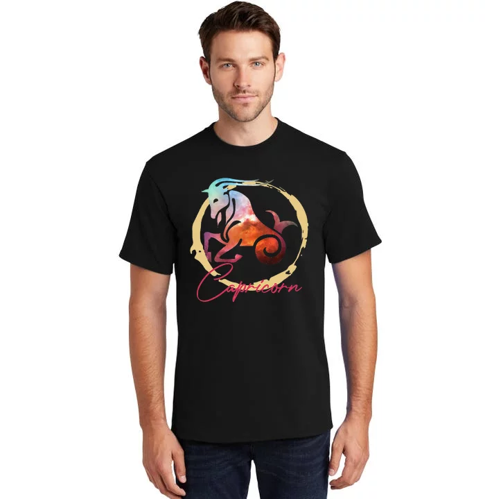 Astrology Capricorn Horoscope Zodiac Sign Tall T-Shirt