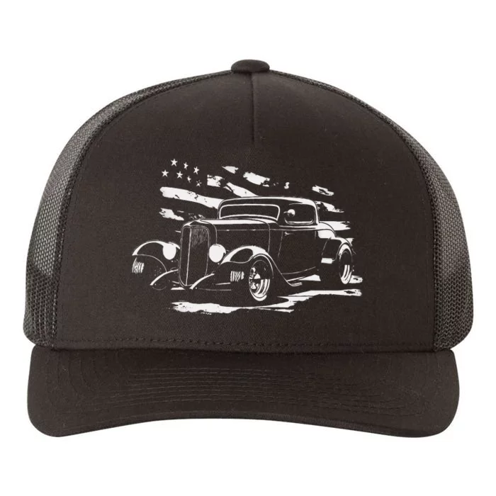 American Classic Hot Rod Yupoong Adult 5-Panel Trucker Hat