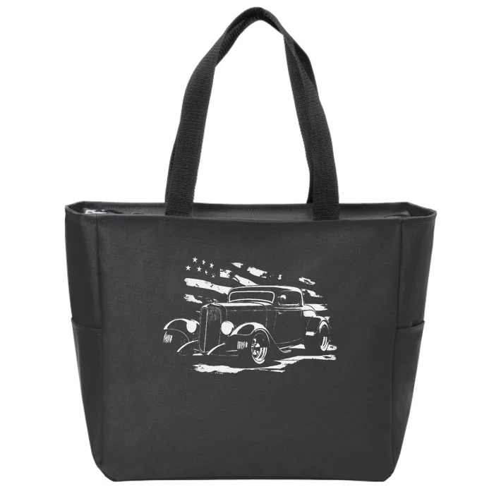 American Classic Hot Rod Zip Tote Bag