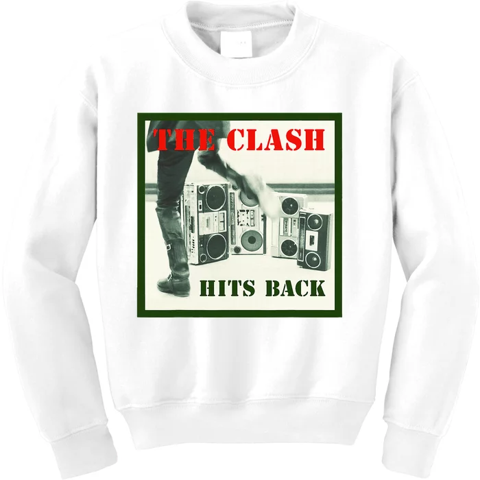 Album Cover Hits Back Kids Sweatshirt