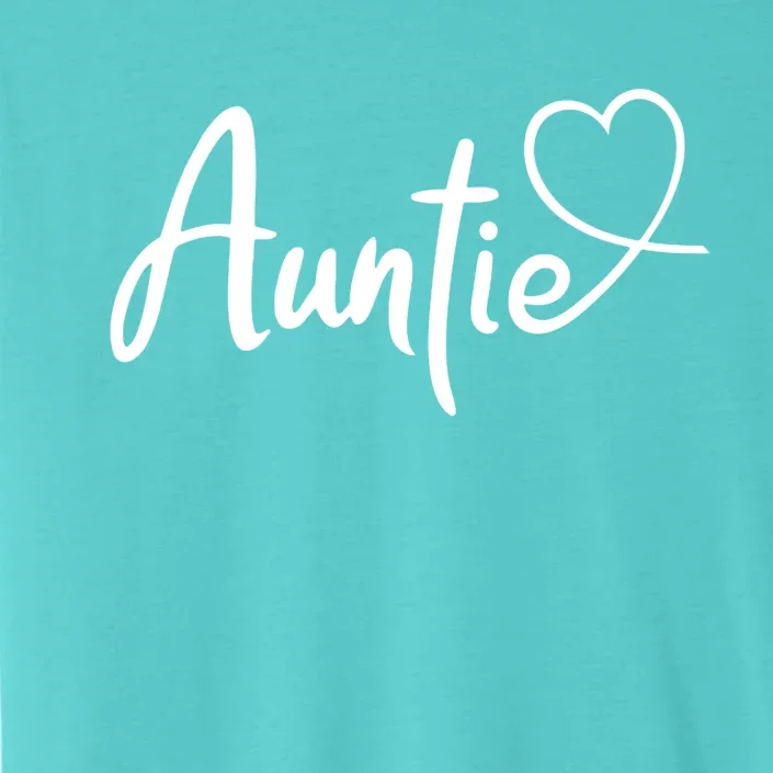 Auntie Cute Heart Logo ChromaSoft Performance T-Shirt