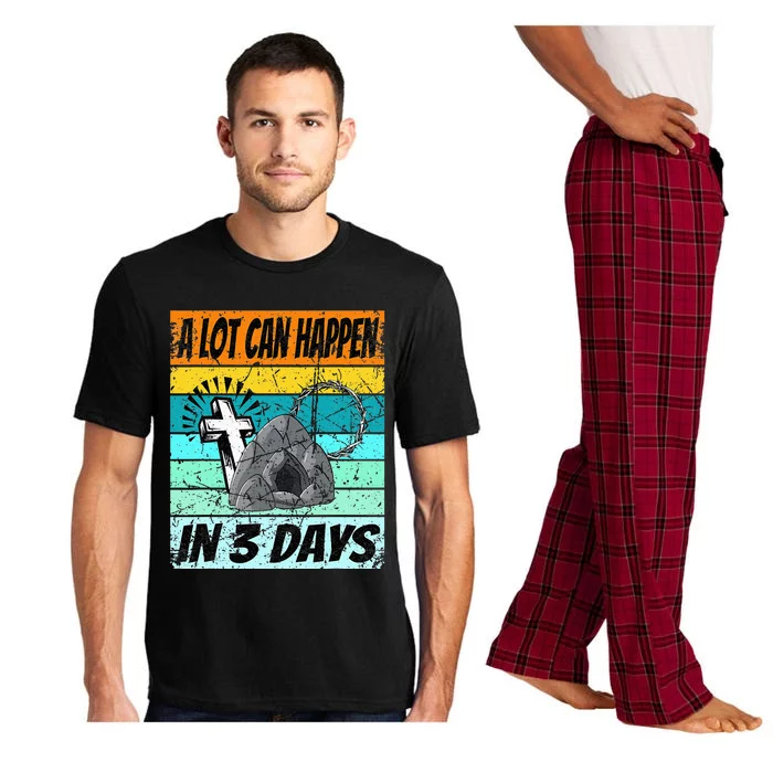 Alot Can Happen In 3 Days Christian Bible Easter Day Pajama Set