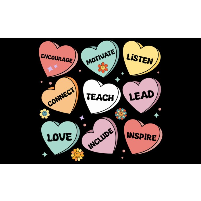 Affirmations Candy Heart Teacher ValentineS Day 2024 Wo Bumper Sticker