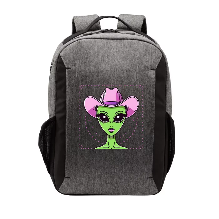 Alien Cowgirl Howdy Western Space Lover Yeehaw Texas Women Vector Backpack