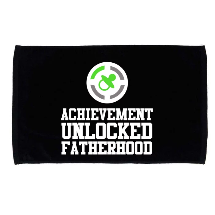 Achievement Unlocked Fatherhood Microfiber Hand Towel