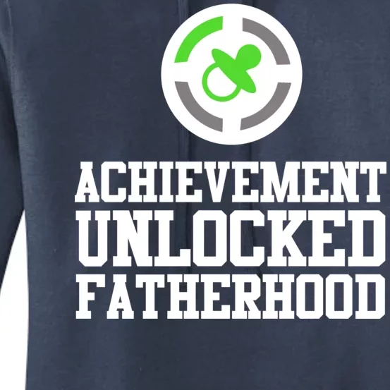 Achievement Unlocked Fatherhood Women's Pullover Hoodie