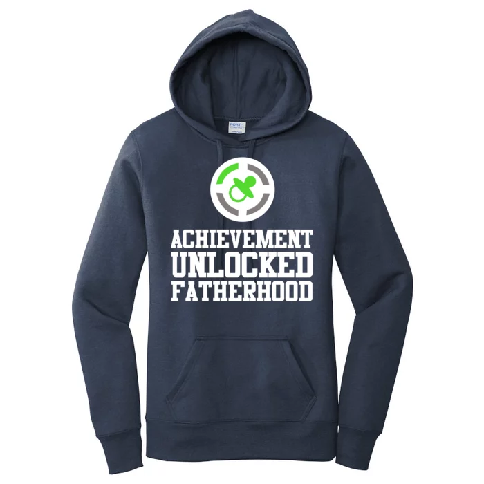 Achievement Unlocked Fatherhood Women's Pullover Hoodie