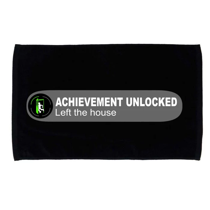 Achievement Unlocked Left The House Microfiber Hand Towel