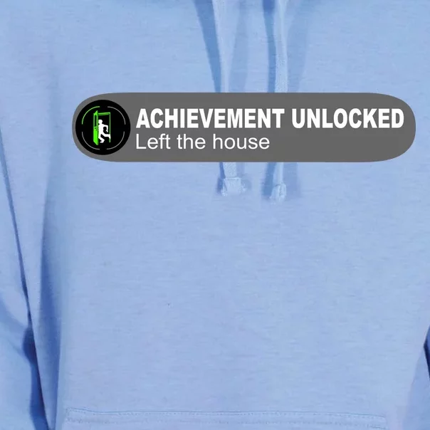 Achievement Unlocked Left The House Unisex Surf Hoodie