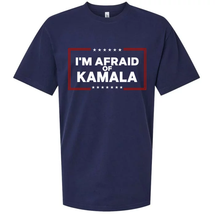 Alex Cole IM Afraid Of Kamala Sueded Cloud Jersey T-Shirt