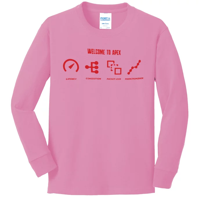 Apex Connection Issue Apex Legends Funny Kids Long Sleeve Shirt