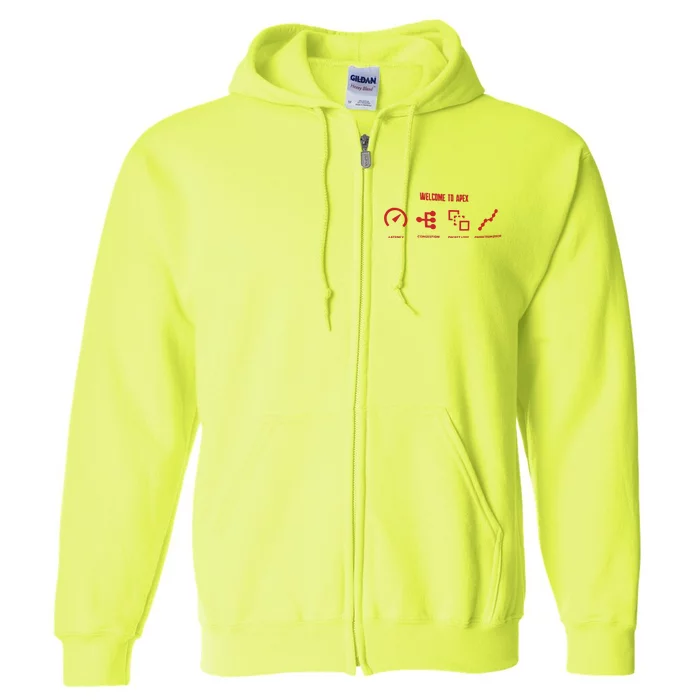 Apex Connection Issue Apex Legends Funny Full Zip Hoodie