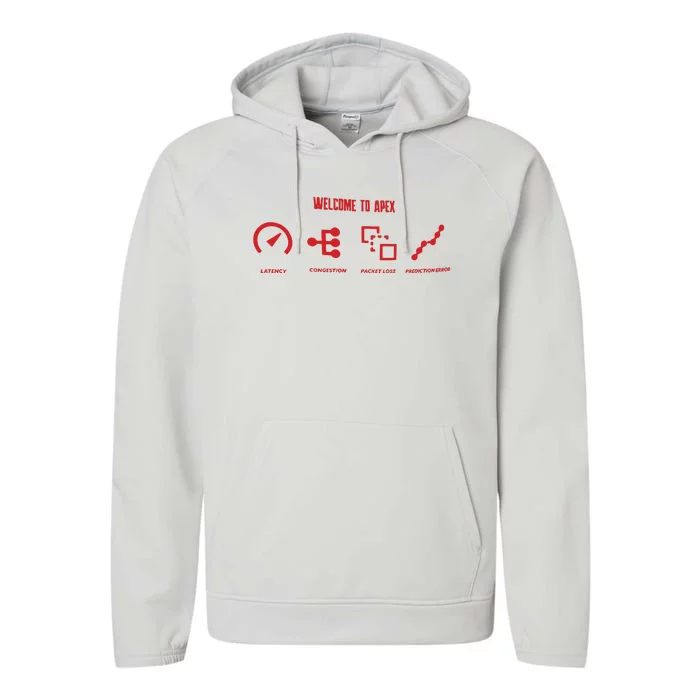 Apex Connection Issue Apex Legends Funny Performance Fleece Hoodie