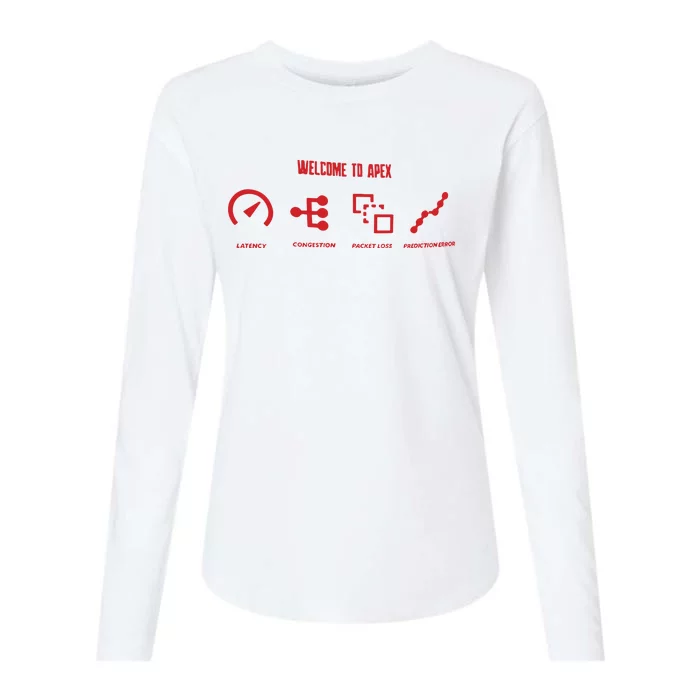 Apex Connection Issue Apex Legends Funny Womens Cotton Relaxed Long Sleeve T-Shirt