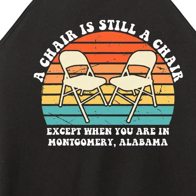 A Chair Is Still A Chair Except When You Are In Montgomery Women’s Perfect Tri Rocker Tank