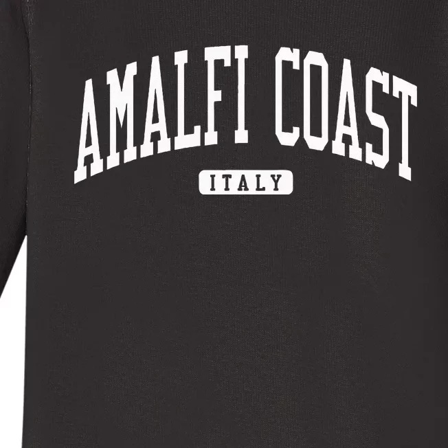 Amalfi Coast Italy Italy College Baby Long Sleeve Bodysuit