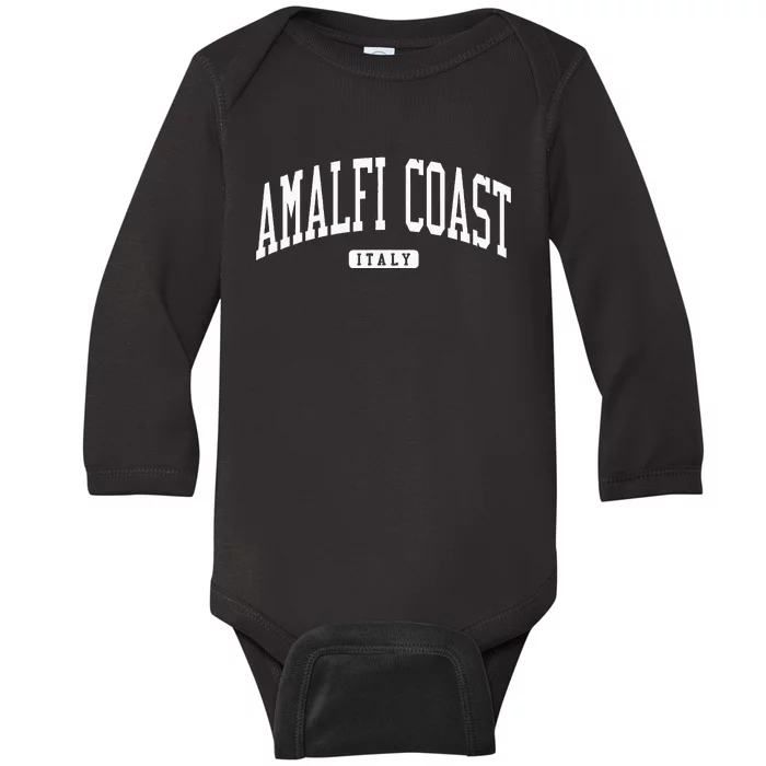 Amalfi Coast Italy Italy College Baby Long Sleeve Bodysuit