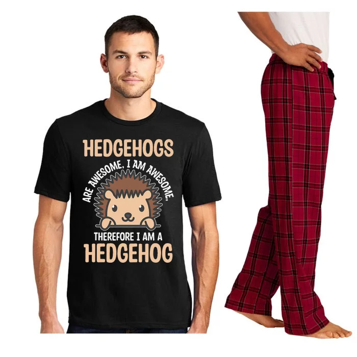 Awesome Cartoon I am a Hedgehog for Hedgehog Lovers Pajama Set