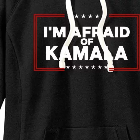 Alex Cole IM Afraid Of Kamala Women's Fleece Hoodie