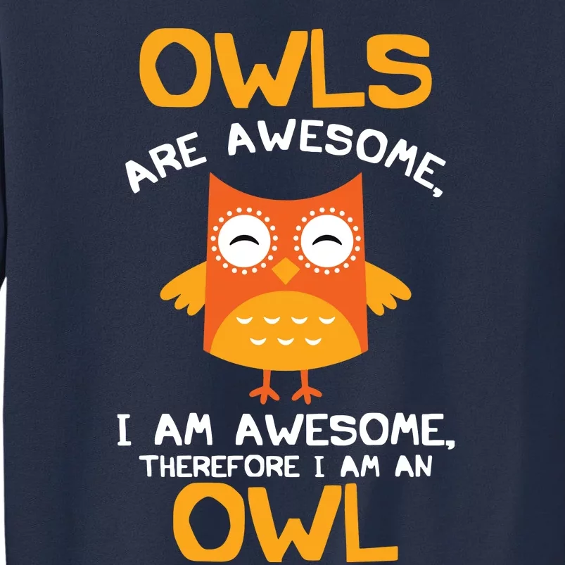 Awesome Cartoon I Am An Owl Shirts For Owl Lovers Sweatshirt