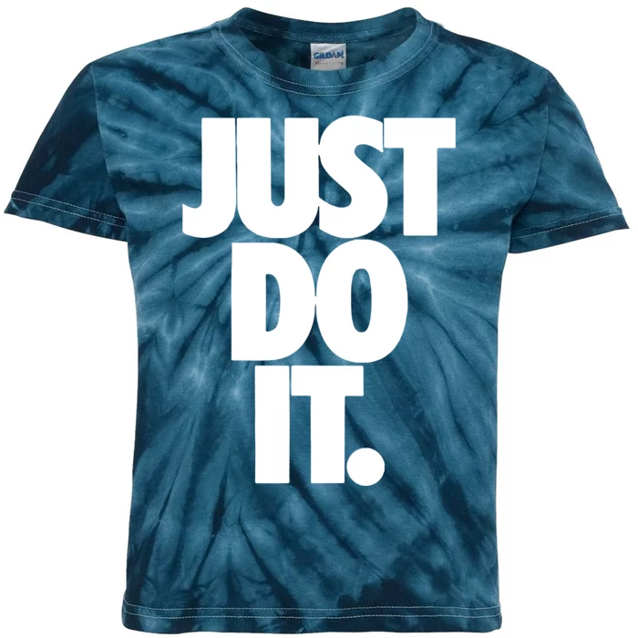 Awesome Cool Just Do It Kids Tie-Dye T-Shirt