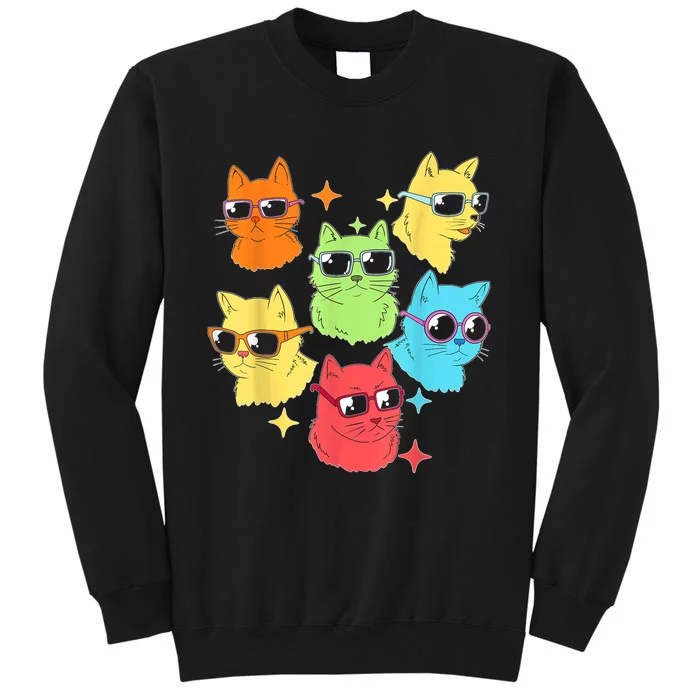 Awesome Cat Kitty Lovers Funny Gift Tall Sweatshirt