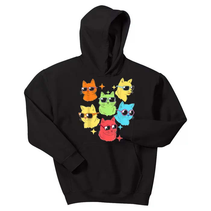 Awesome Cat Kitty Lovers Funny Gift Kids Hoodie