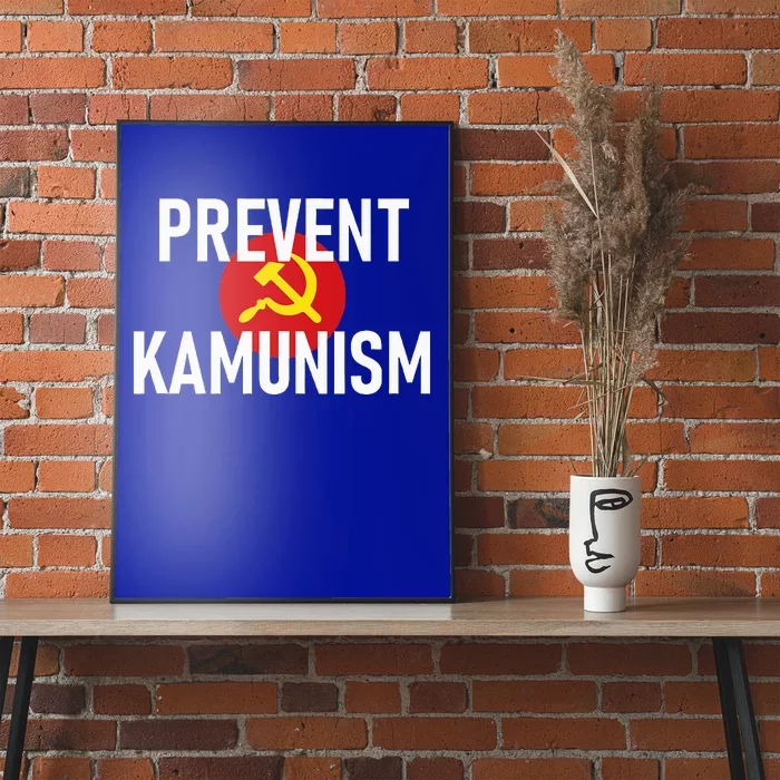 Anti Communist Kamala Harris Prevent Kamunism Poster