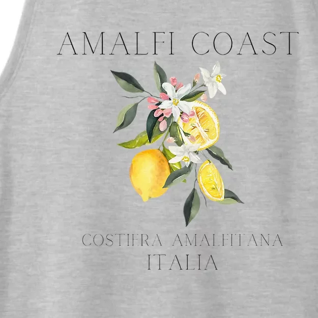 Amalfi Coast Lemons Amalfi Italy Ladies Tri-Blend Wicking Tank