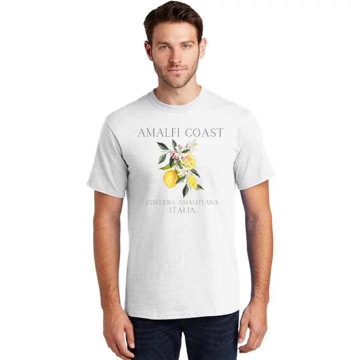 Amalfi Coast Lemons Amalfi Italy Tall T-Shirt