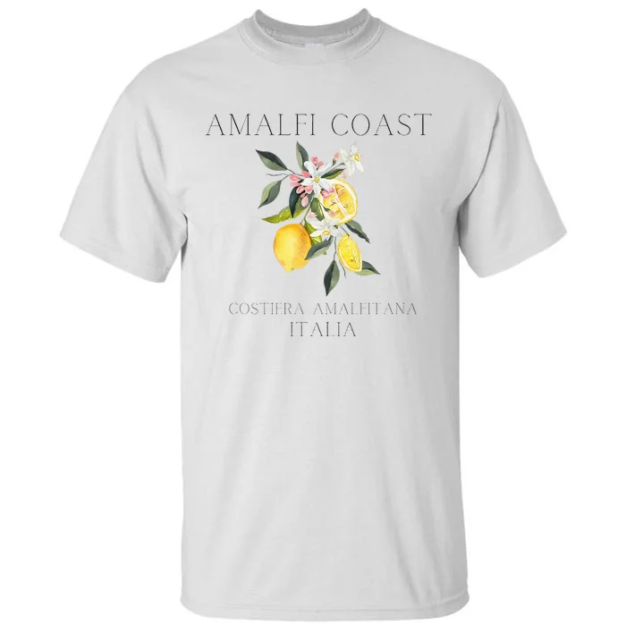 Amalfi Coast Lemons Amalfi Italy Tall T-Shirt