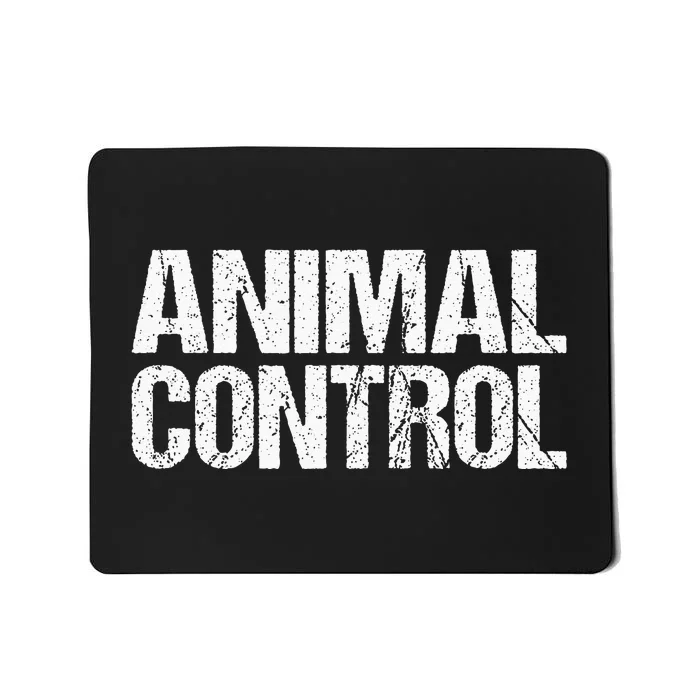 Animal Control Lazy Halloween Costume Mousepad